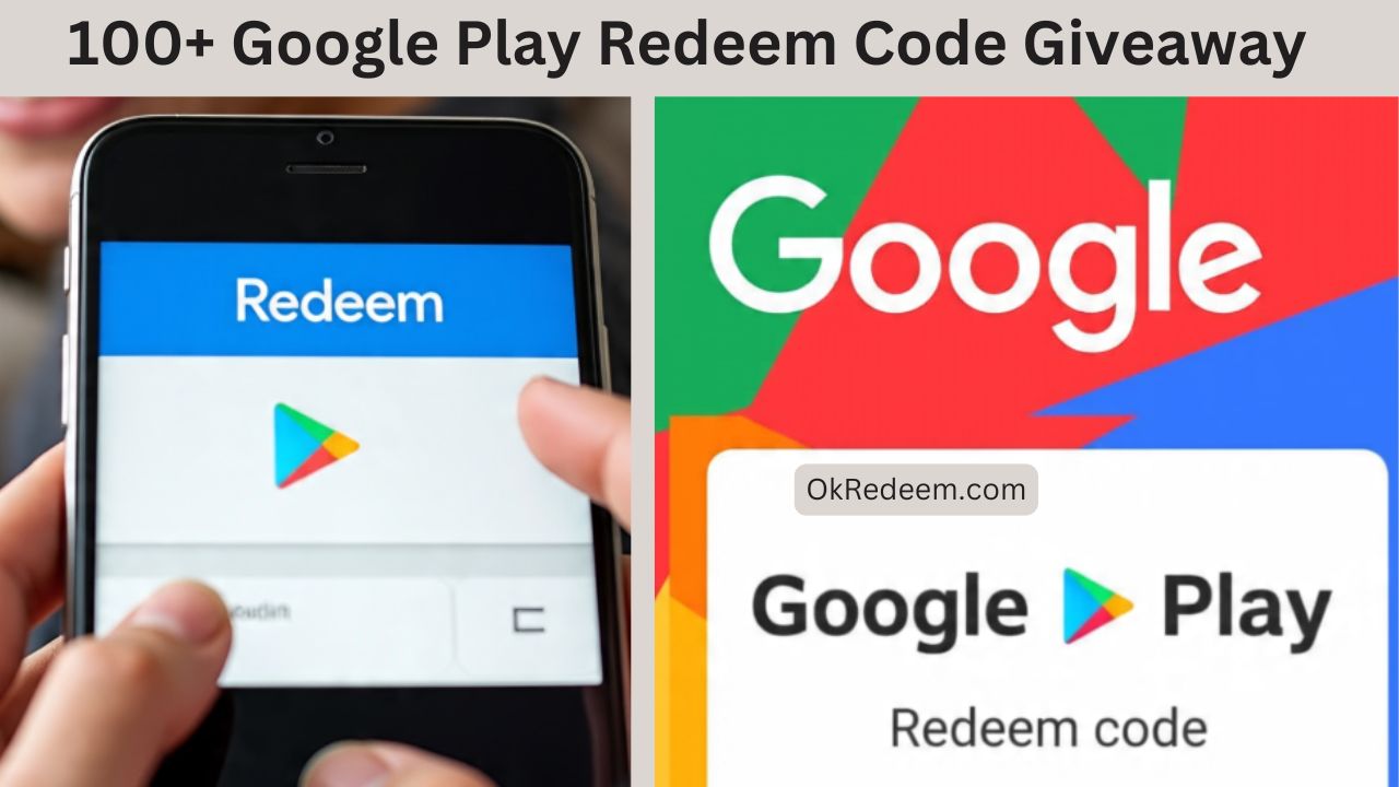 100+ Google Play Redeem Code Giveaway