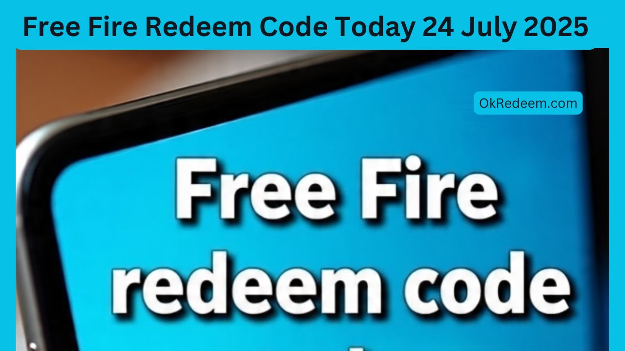Free Fire Redeem Code Today 24 July 2025