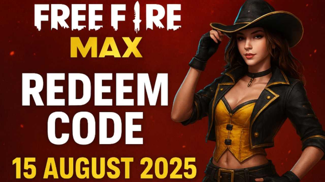 Free Fire Max Redeem Codes for Today 15 August 2025