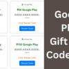 Google Play Gift Card Code Free